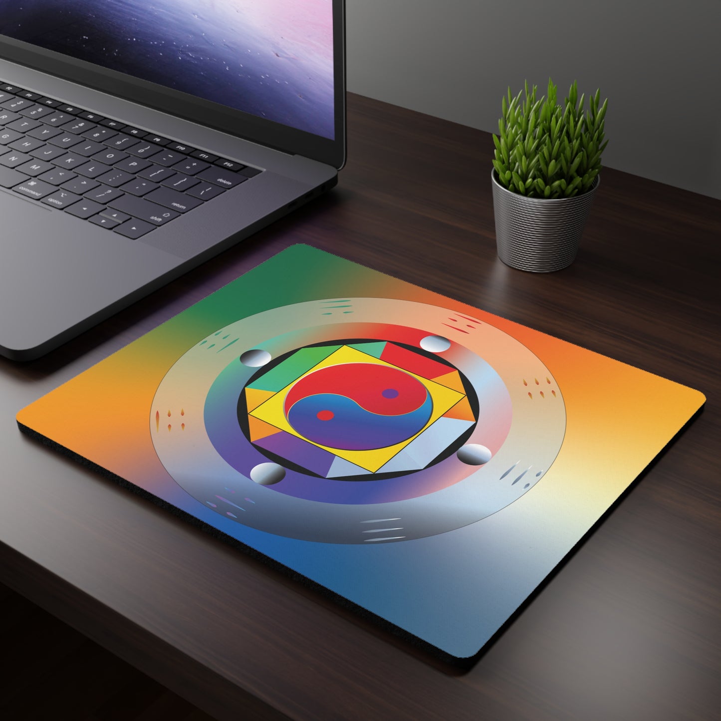 Bagua Mouse Pad — Natural Coherence Edition